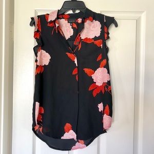 Who What Where Floral Blouse